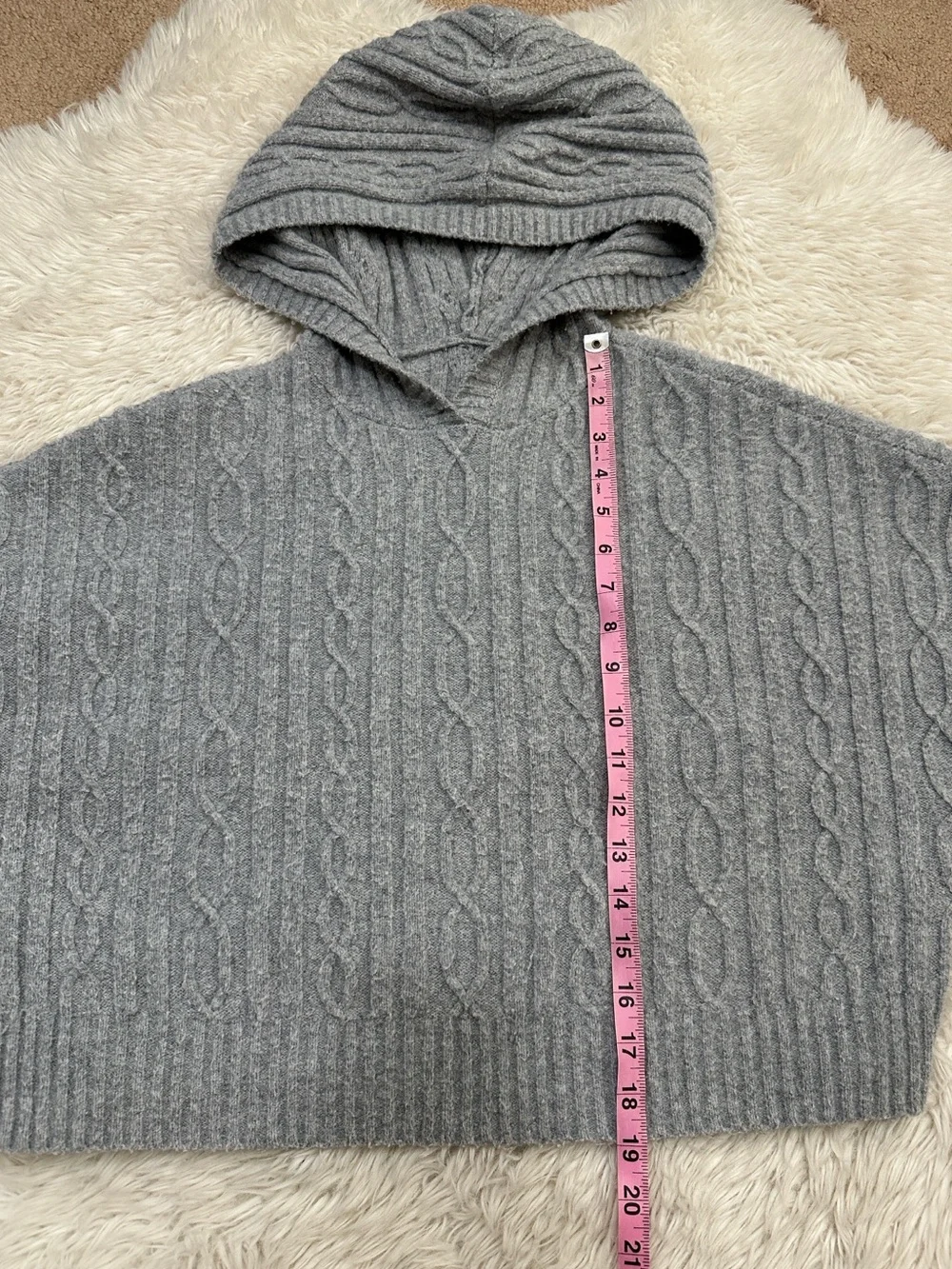 ALO Yoga Cable knit Winter Bliss hoodie & Bliss Pant Matching Set